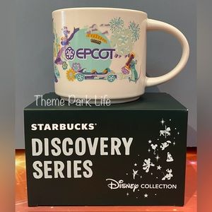 Disney Parks Starbucks EPCOT Discovery Series Been There Coffee Mug NEW